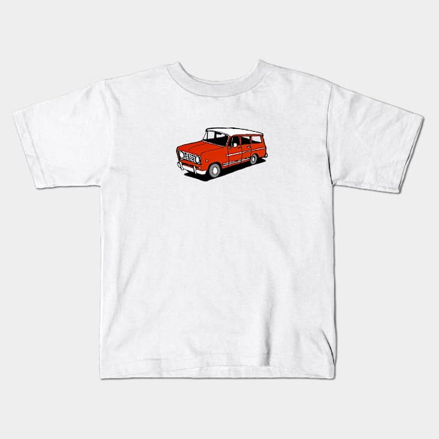 1972 International Harvester Travelall Kids T-Shirt by William Gilliam